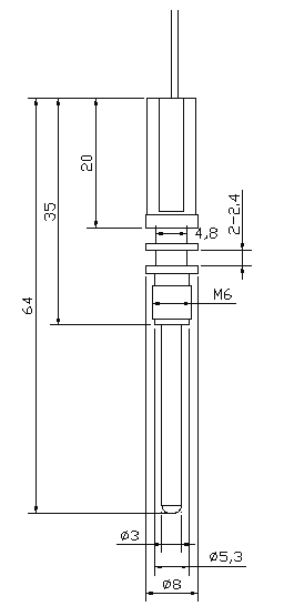 PPM-WZP liquid cooling temp sensor